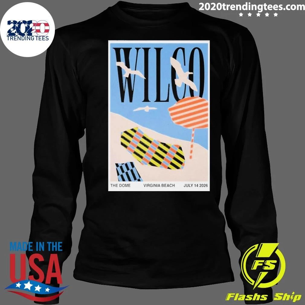 Wilco The Dome In Virginia Beach VA July 14 2026 Shirt