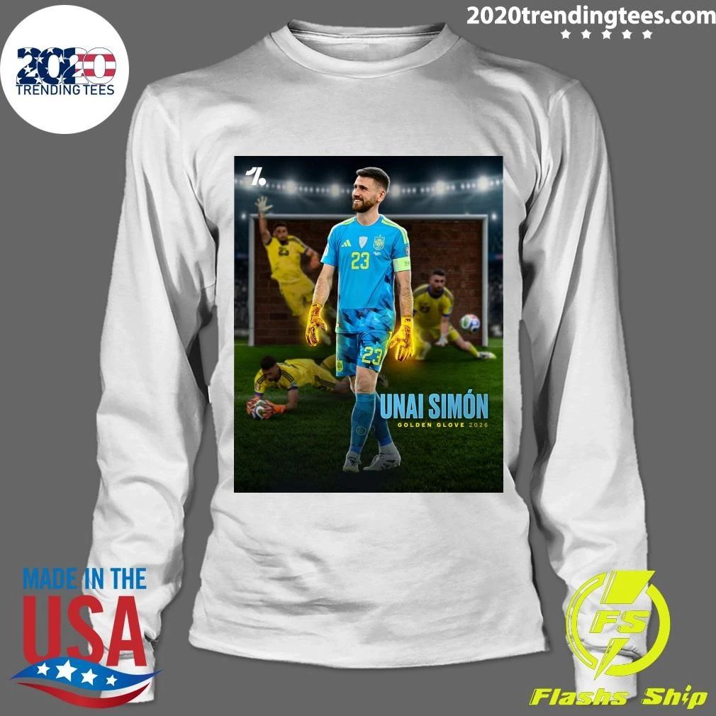 Unai Simón Is The Winner Of The 2026 Golden Glove Shirt