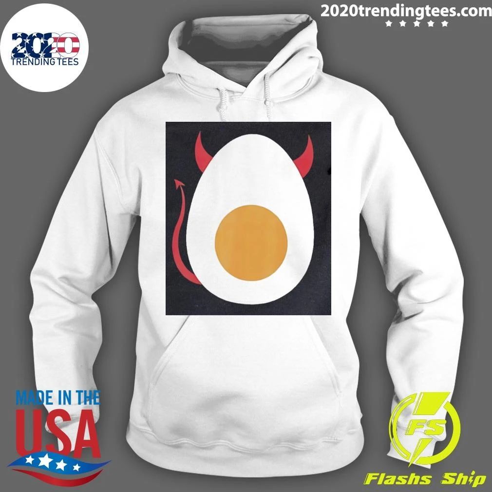Delived Egg Hallowen Boiled Egg Shirt