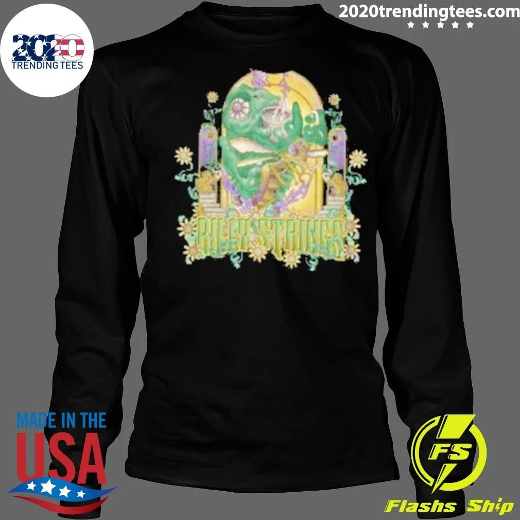 Billy Strings Summer 2026 Tour Merch Cicada Rider Zip Up Shirt