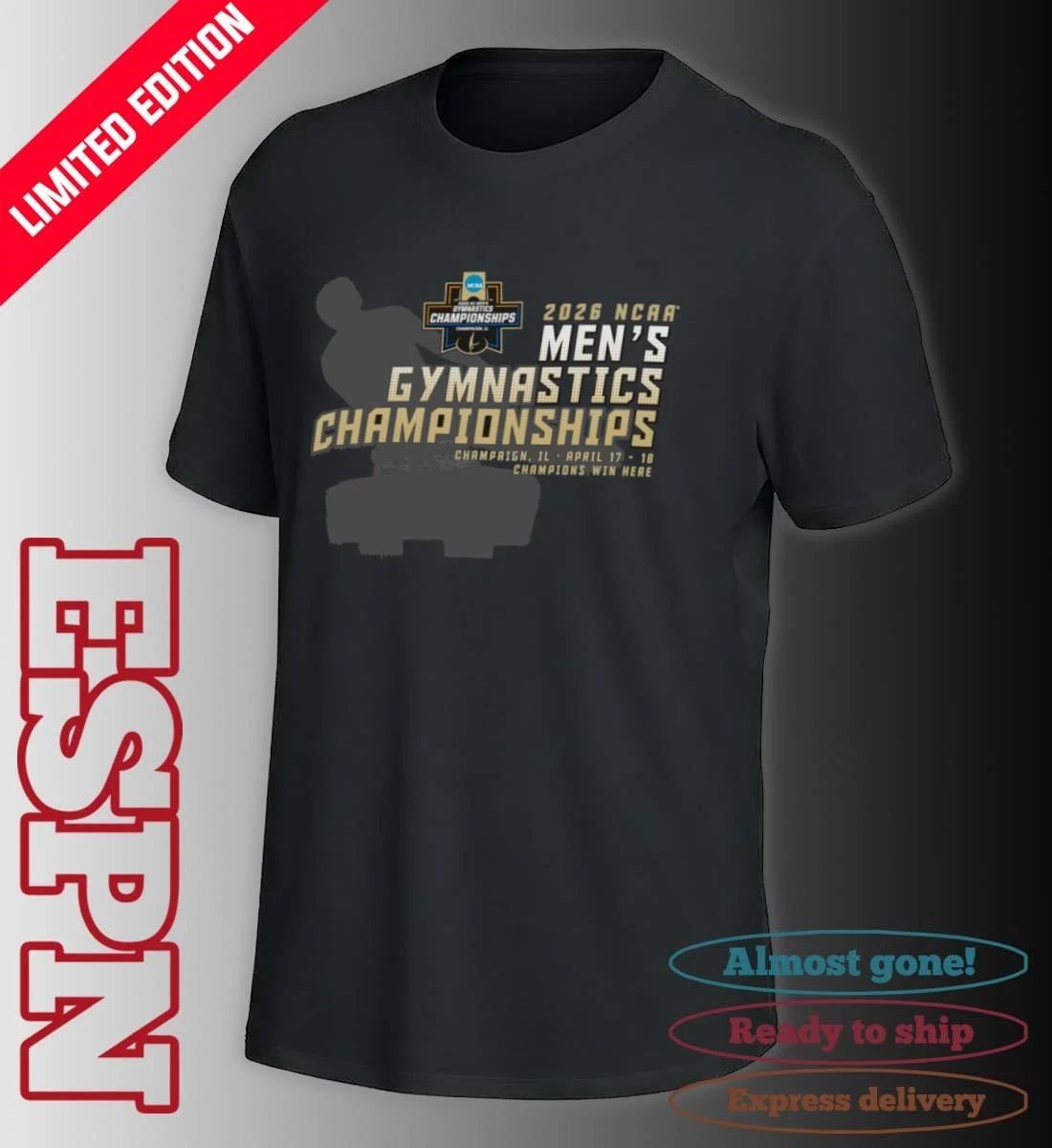 April 17-18, 2026 NCAA Men’s Gymnastics Championships Final Round Shirt