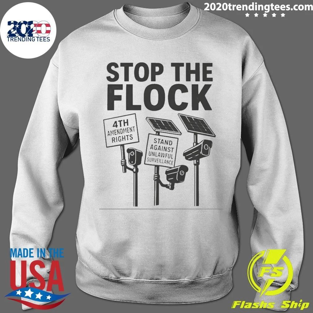 Stop The Flock 4th Amendment Rights Stand Against Protest 2026 Shirt