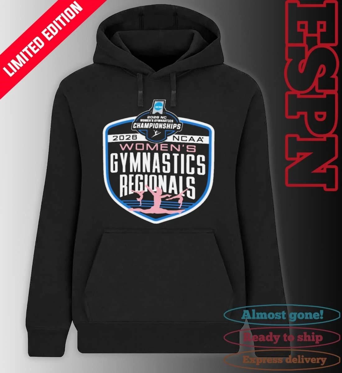 2026 National Collegiate Women’s Gymnastics Regionals Shirt