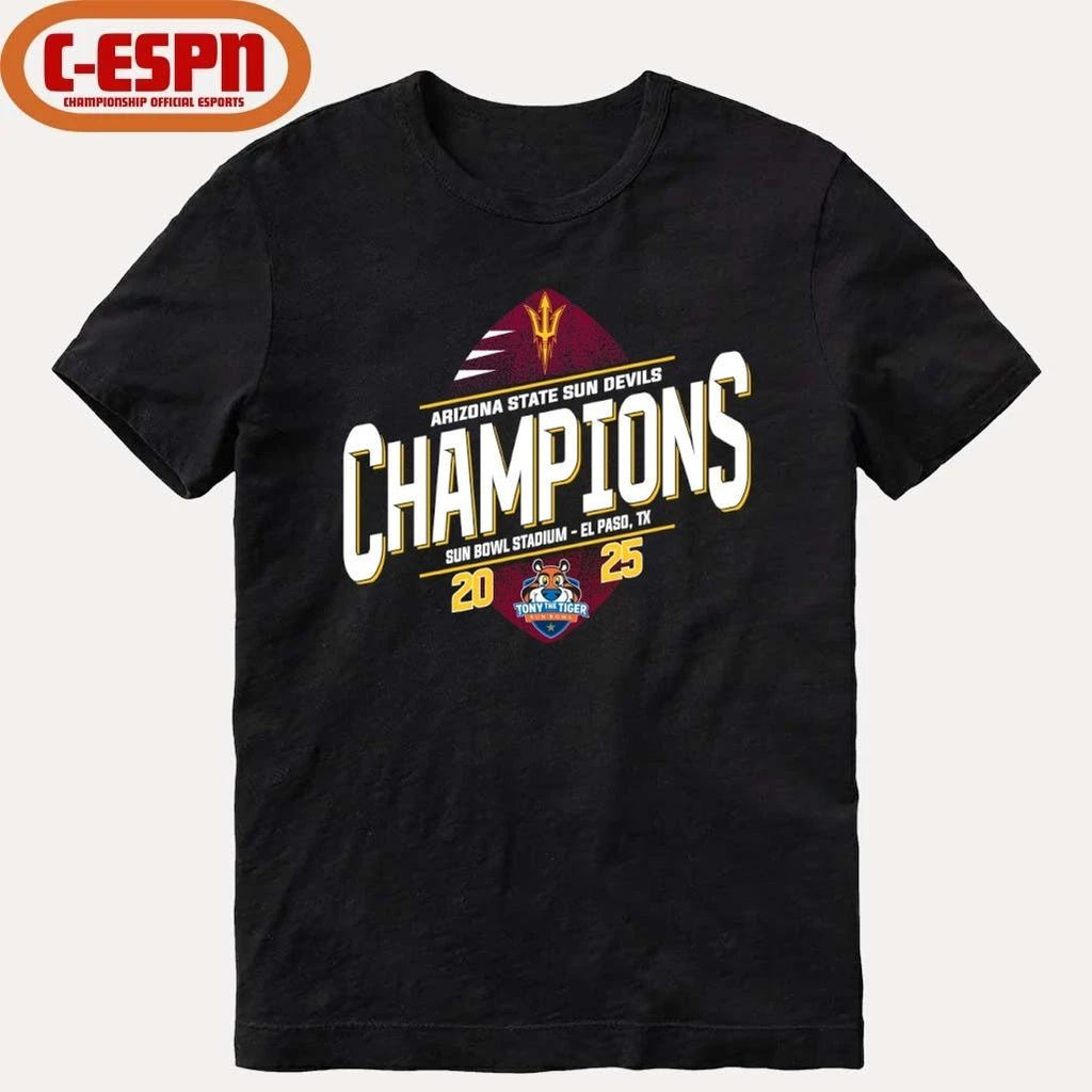 Arizona State Sun Devils Tony The Tiger Sun Bowl Champions T-shirt