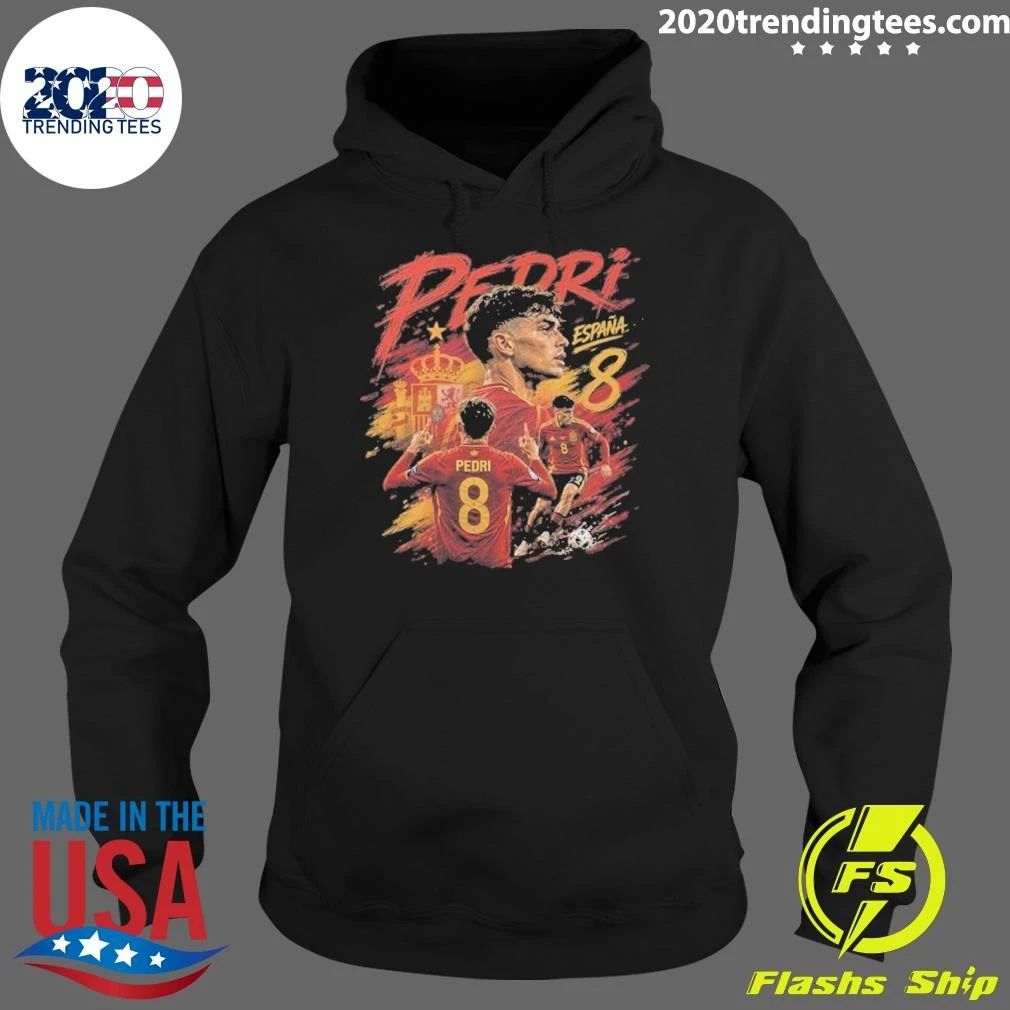 Pedri Spain Football Streetwear World Cup 2026 Graphic Tee Shirt