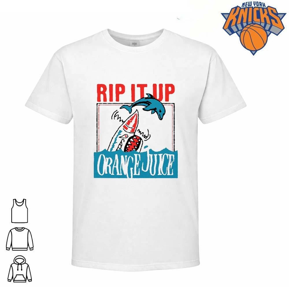Rip It Up Orange Juice Post Punk Dolphin Shark Shirt