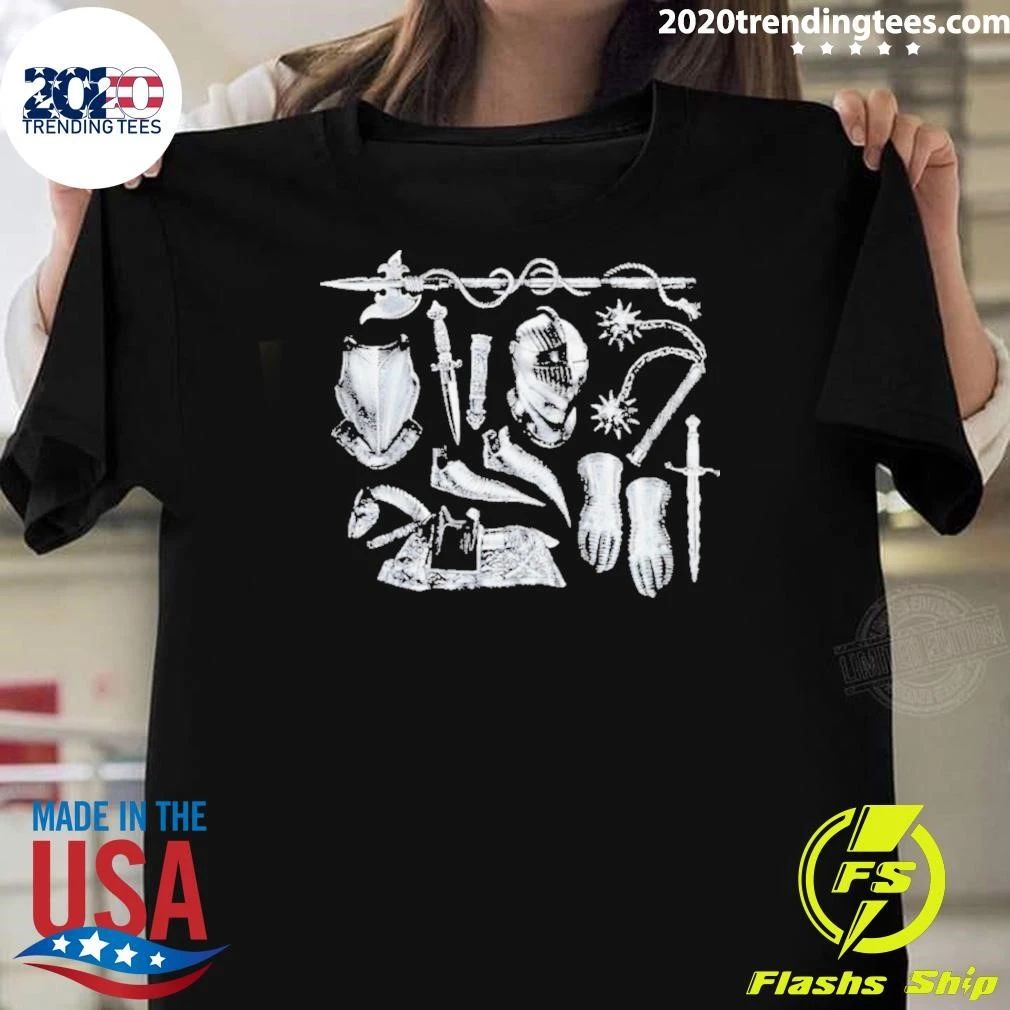 Virtus Medieval Knight Armor and Weapons shirt