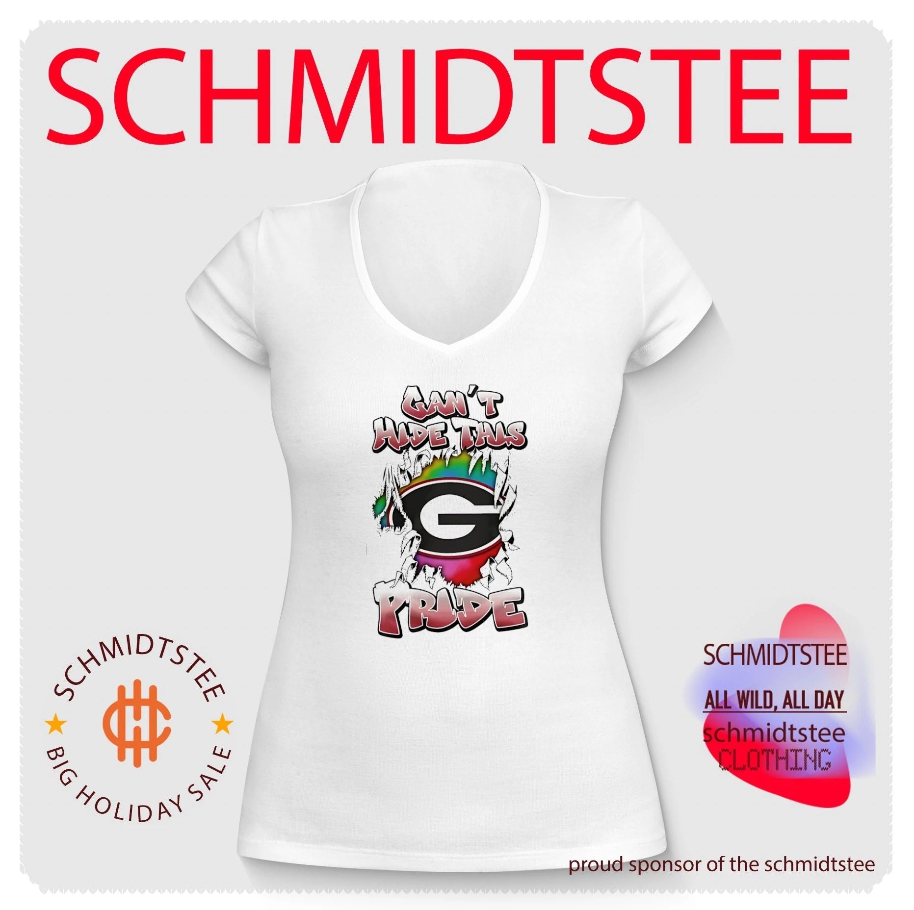 Georgia Bulldogs can’t hide this pride logo shirt