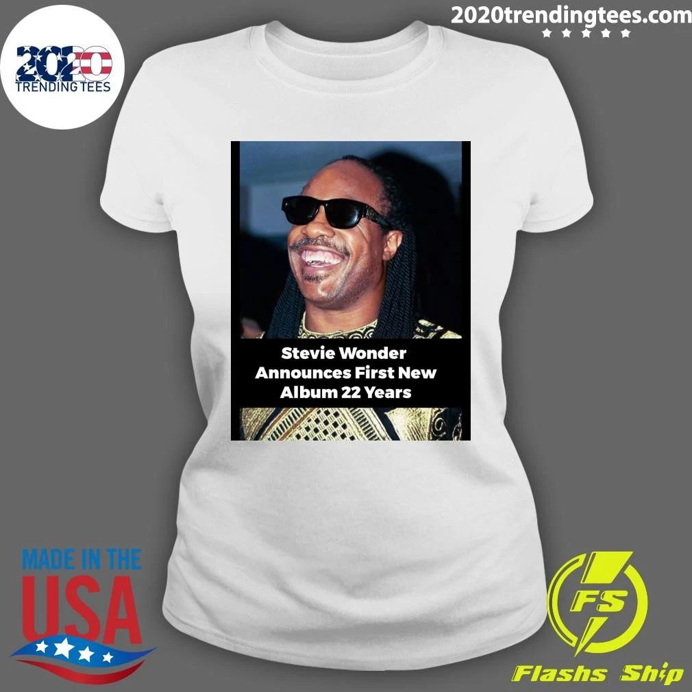 Stevie Wonder Announced A New Album Through The Eyes Of Wonder For 2027 Release Shirt