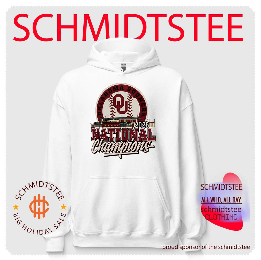 Oklahoma Sooners 2026 NCAA Baseball Men’s College World Series Champions Stadium Baseball shirt