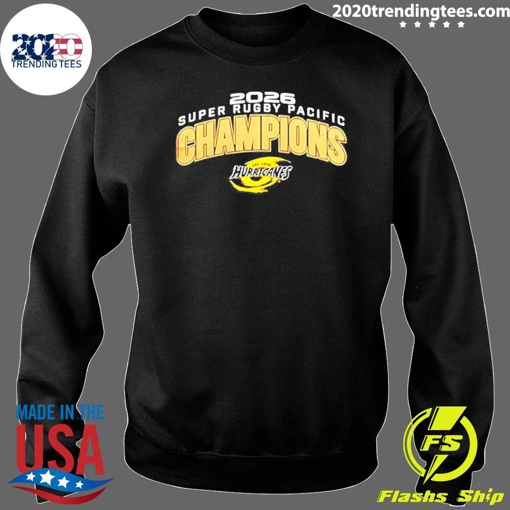 Wellington Hurricanes 2026 Super Rugby Pacific Champions Shirt
