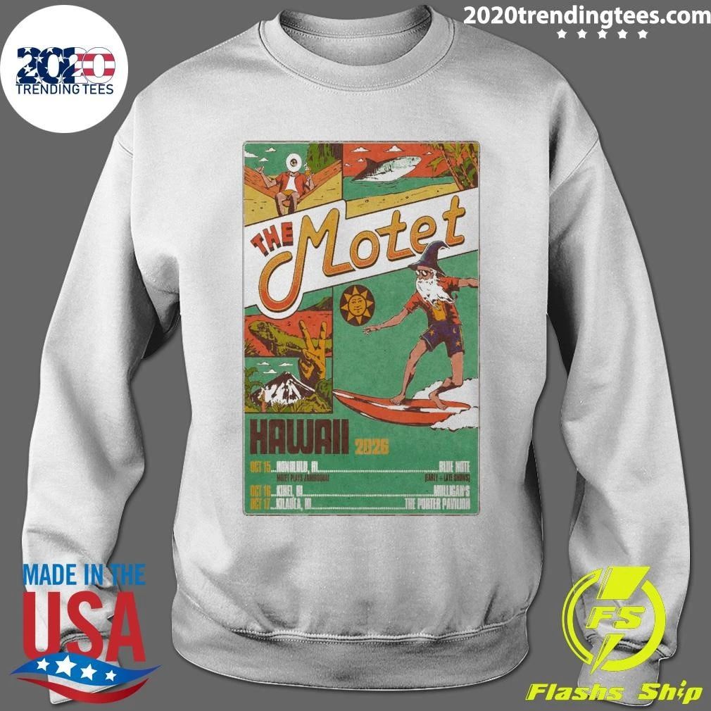 The Motet Hawaiian Island Tour 2026 Shirt