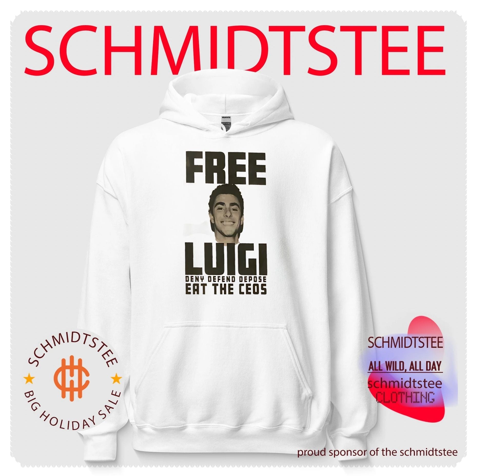 Free Luigi deny defend depose eat the CEOs poster shirt