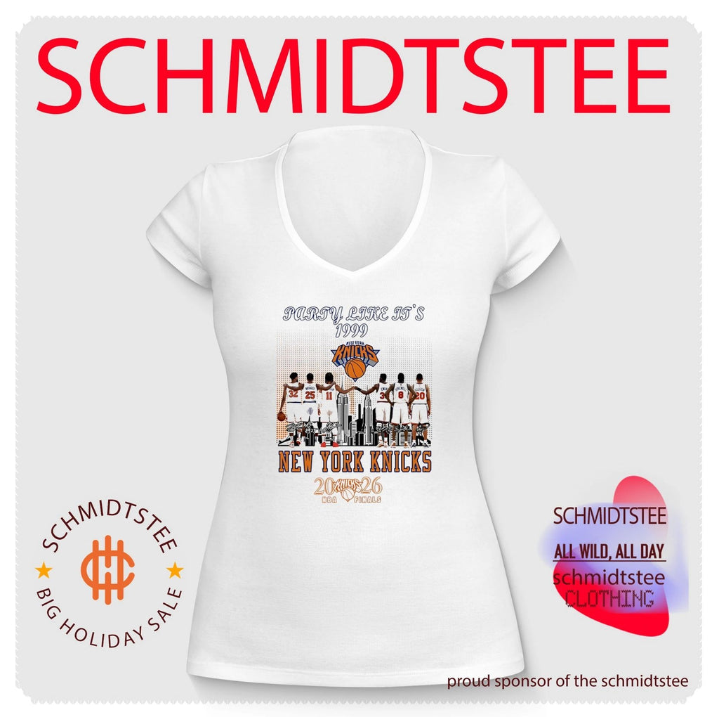 New York Knicks party like it’s 1999 skyline shirt