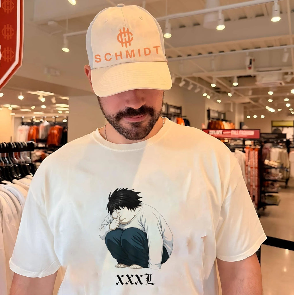 L Lawliet XXXL Death Note Anime Manga Ryuzaki shirt