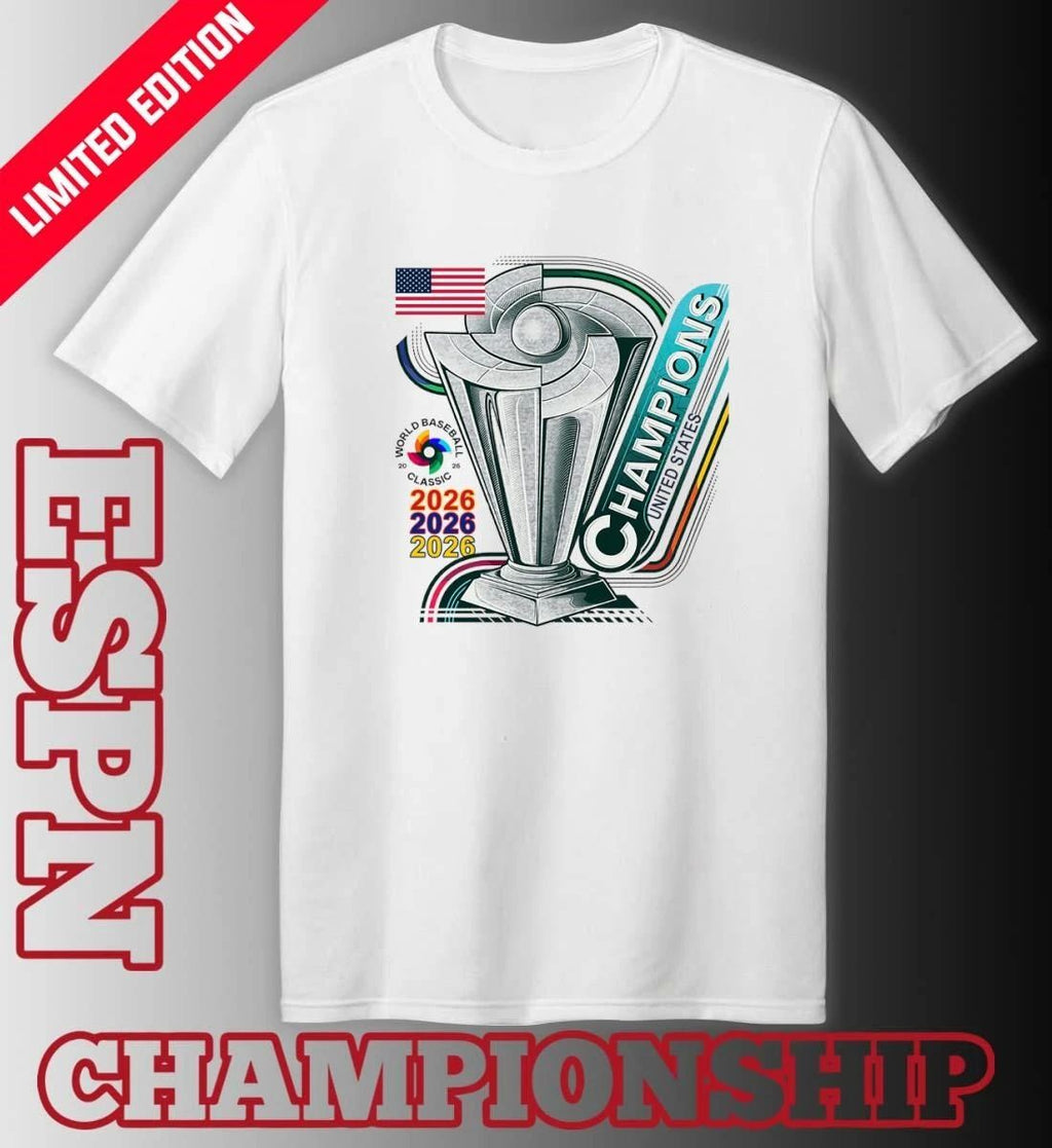 USA Team 2026 World Baseball Classic Champions T-Shirt