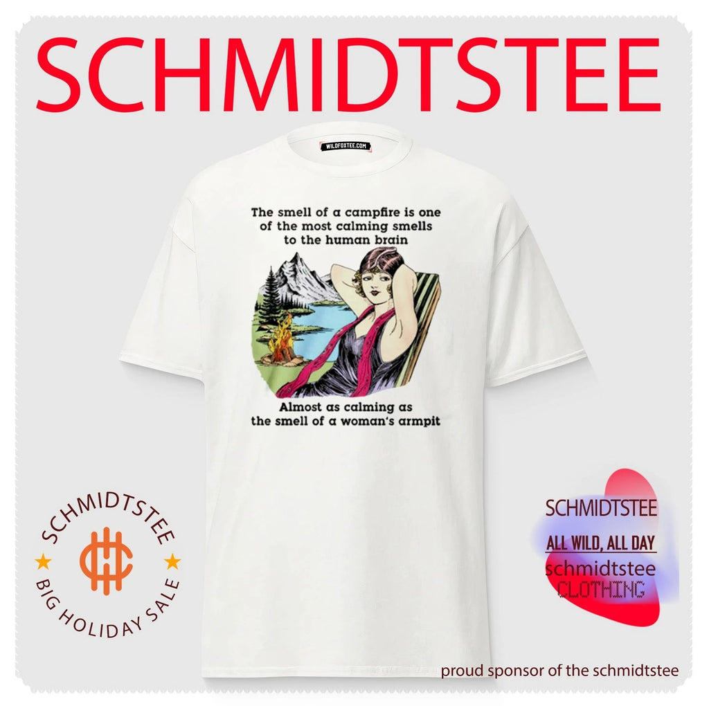The smell of a campfire is one of the most calming smells shirt