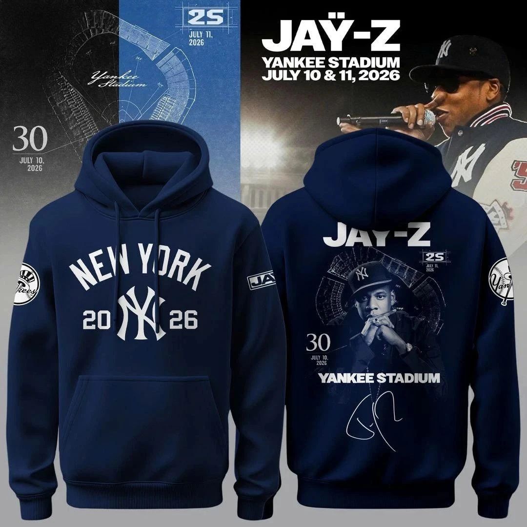 Jay-Z New York Yankees 2026 Hoodie