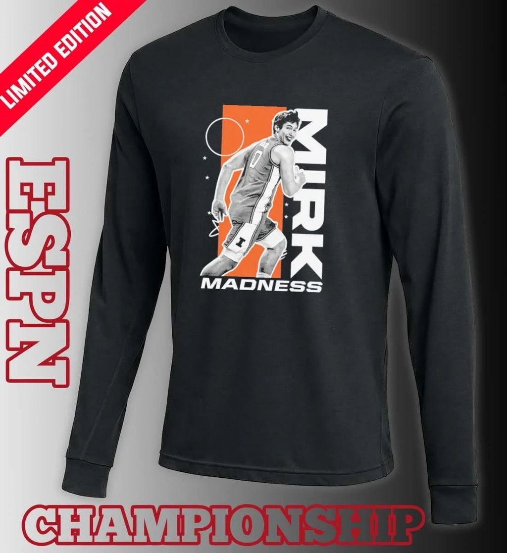 David Mirkovic Illinois Basketball Mirk Madness Shirt