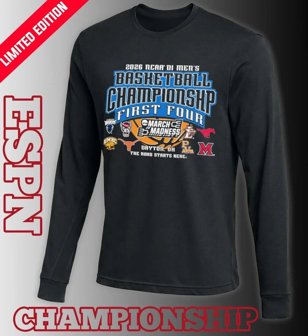 2026 NCAA DI Men’s Basketball Championship – First Four Shirt