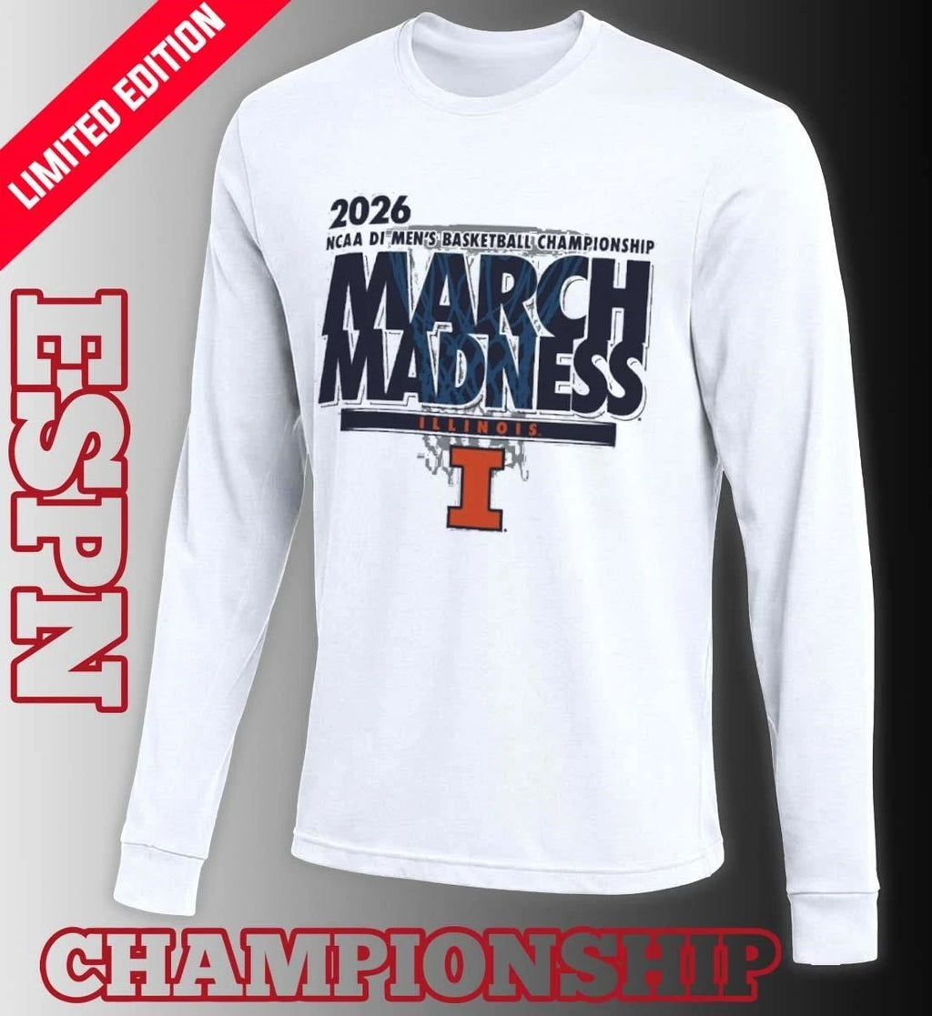 Illinois Men’s Basketball Single Team NCAA March Madness Shirt
