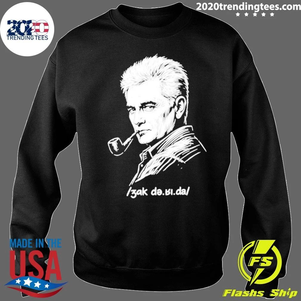 Jacques Derrida Zak Dǝbıda Philosophy Shirt
