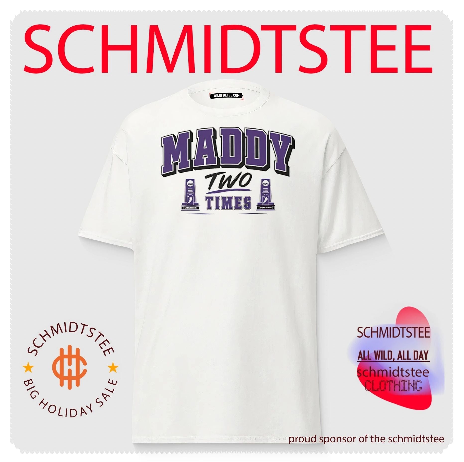 Northwestern Wildcats Madison Taylor Maddy two times trophies vintage shirt