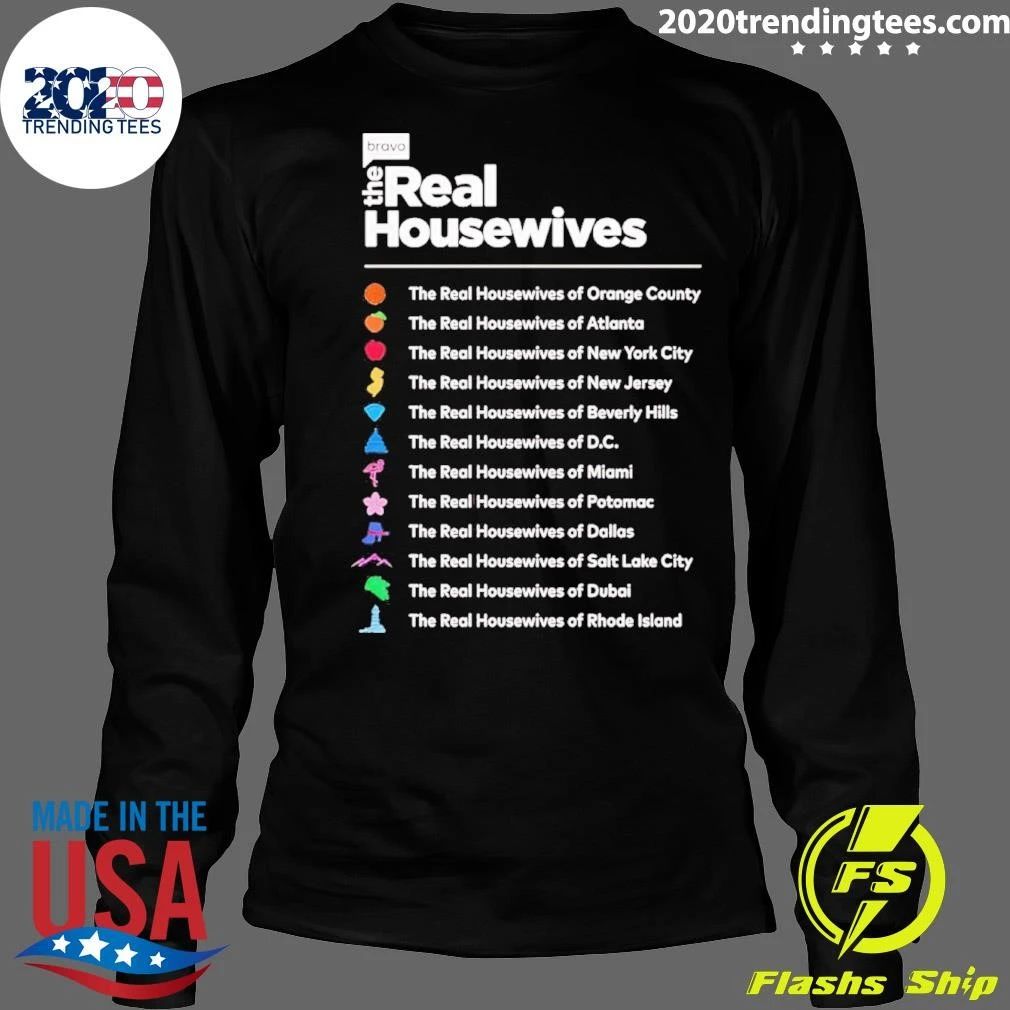 The Real Housewives 20th Anniversary Logo Shirt
