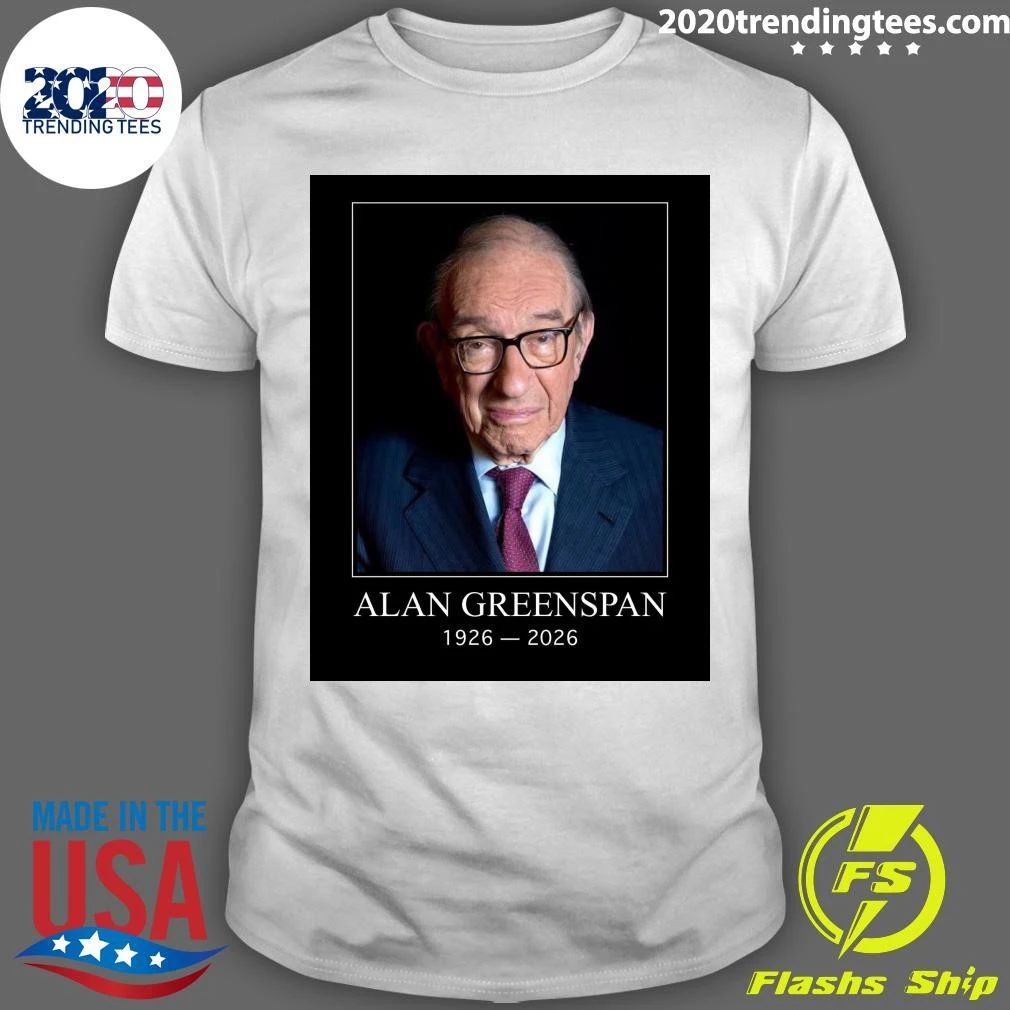 RIP Alan Greenspan 1926-2026 Shirt