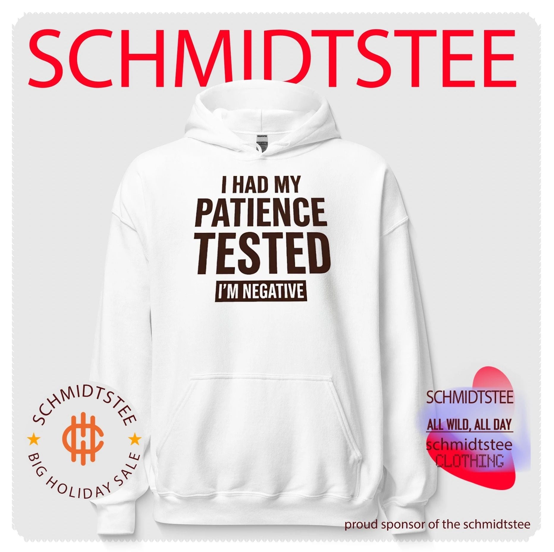 I had my patience tested I’m negative shirt