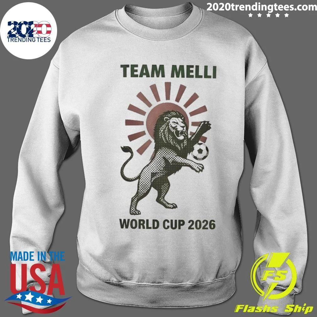 Lion And Sun Team Melli Iran World Cup 2026 Shirt