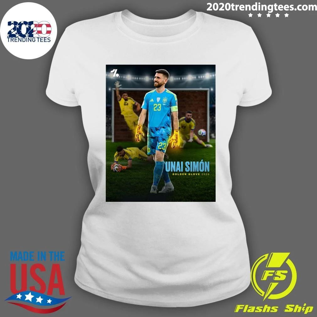 Unai Simón Is The Winner Of The 2026 Golden Glove Shirt