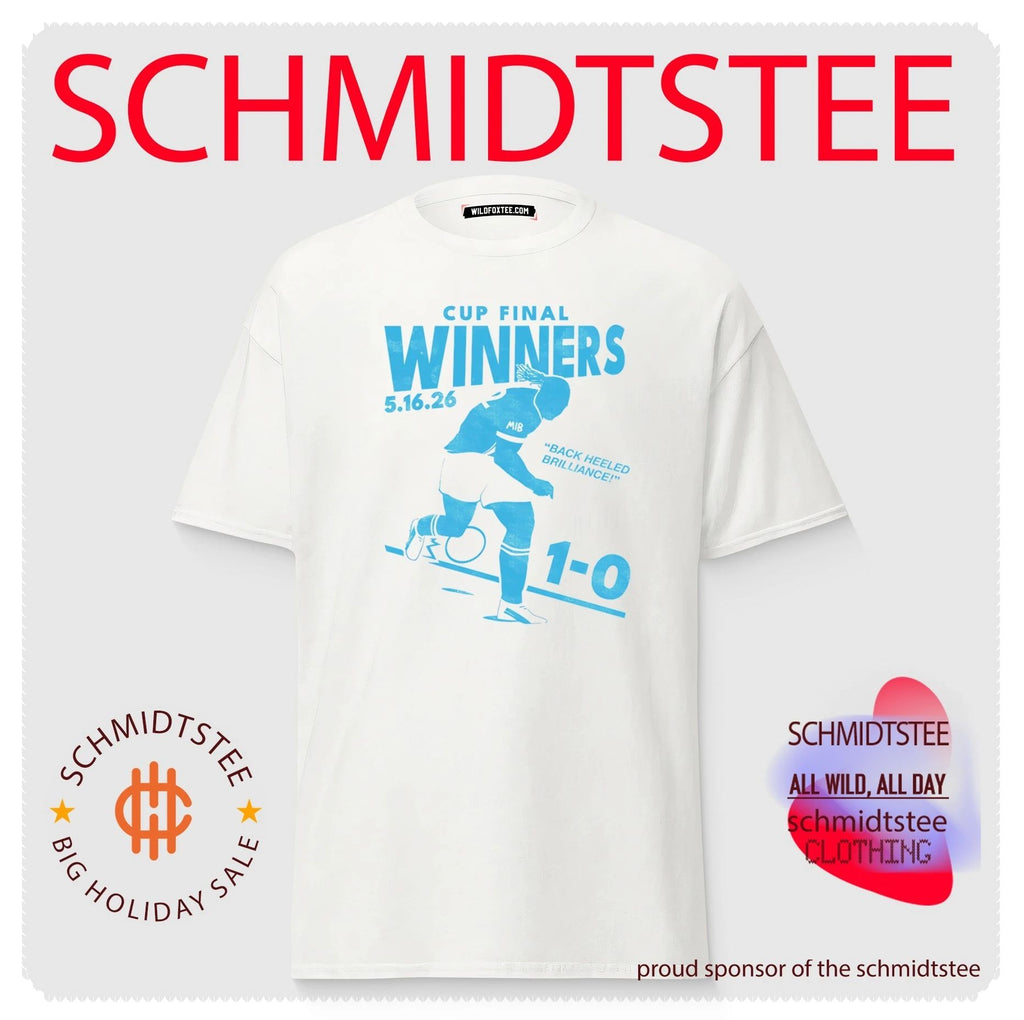 Cup Final Winners 51626 Back Heeled Brilliance 1-0 Soccer shirt