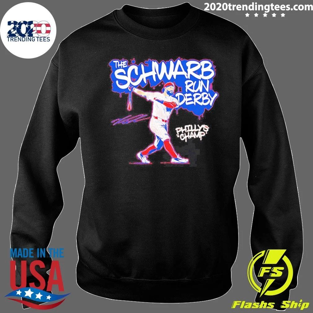 Kyle Schwarber Philadelphia Phillies Schwarb Run Derby Signature Shirt