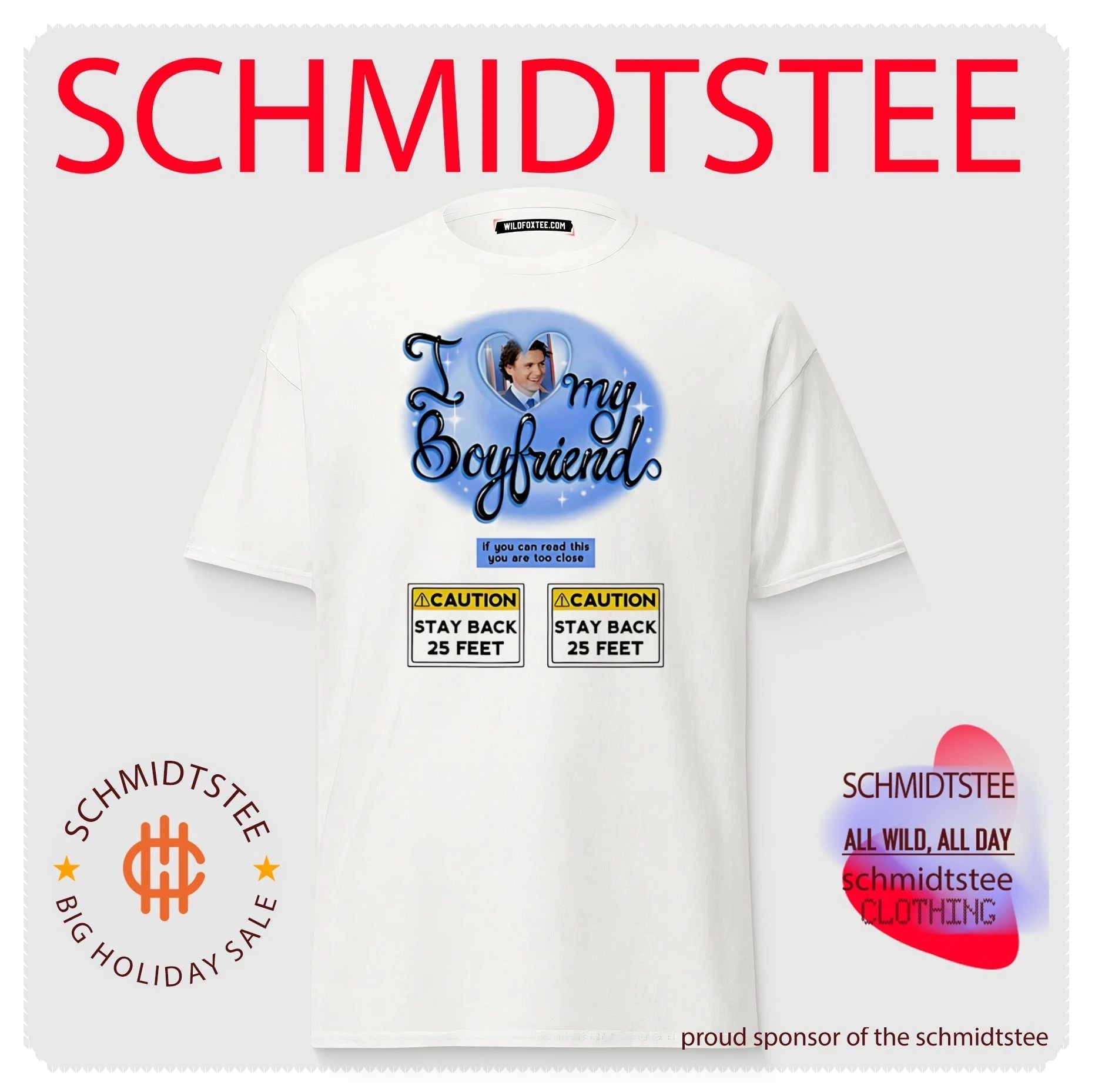 I love my boyfriend If you can read this you are too close graphic shirt