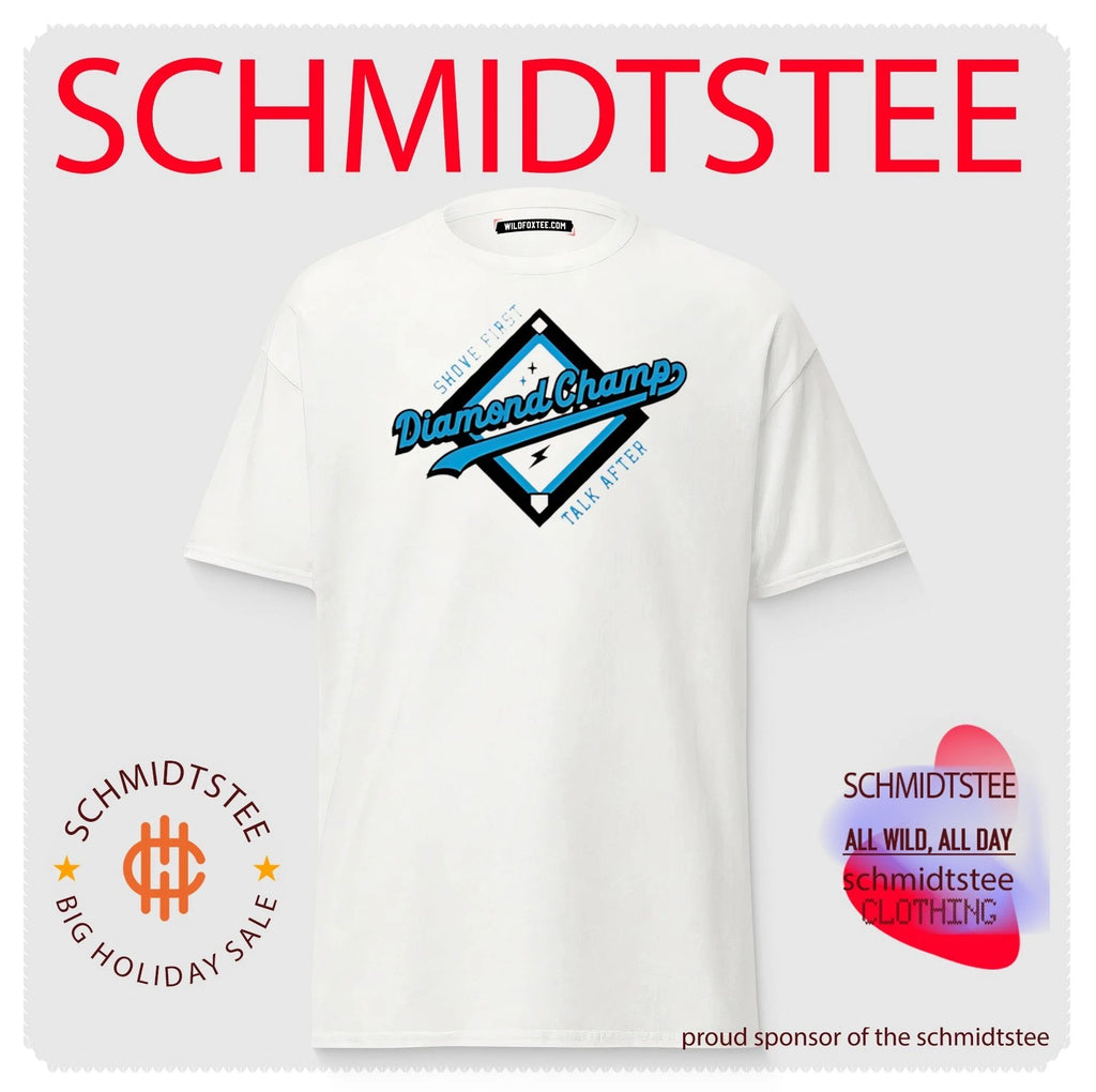 Shove First Talk After Diamond Champ baseball shirt