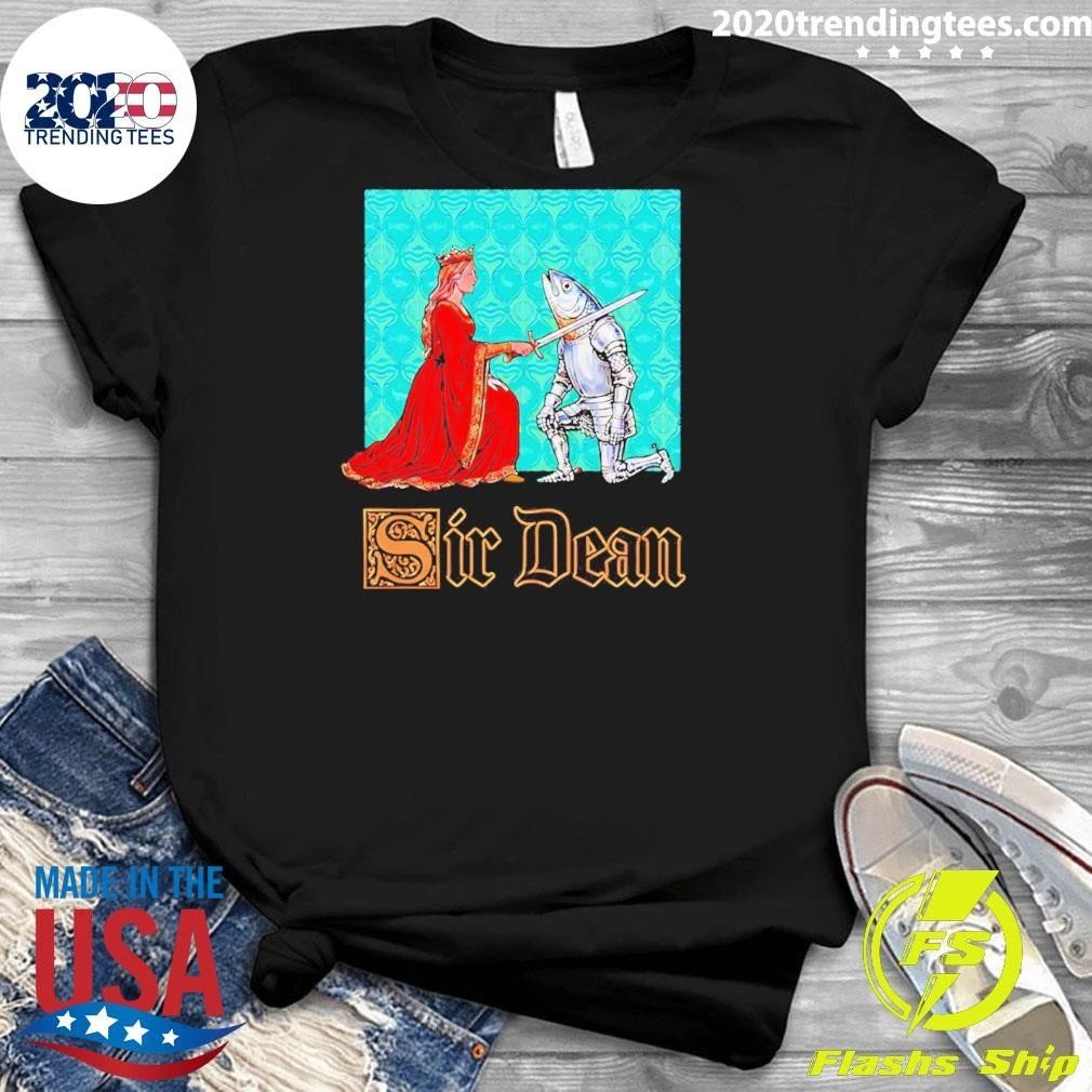 Sir Dean Knight Fish Knighting Medieval Shirt