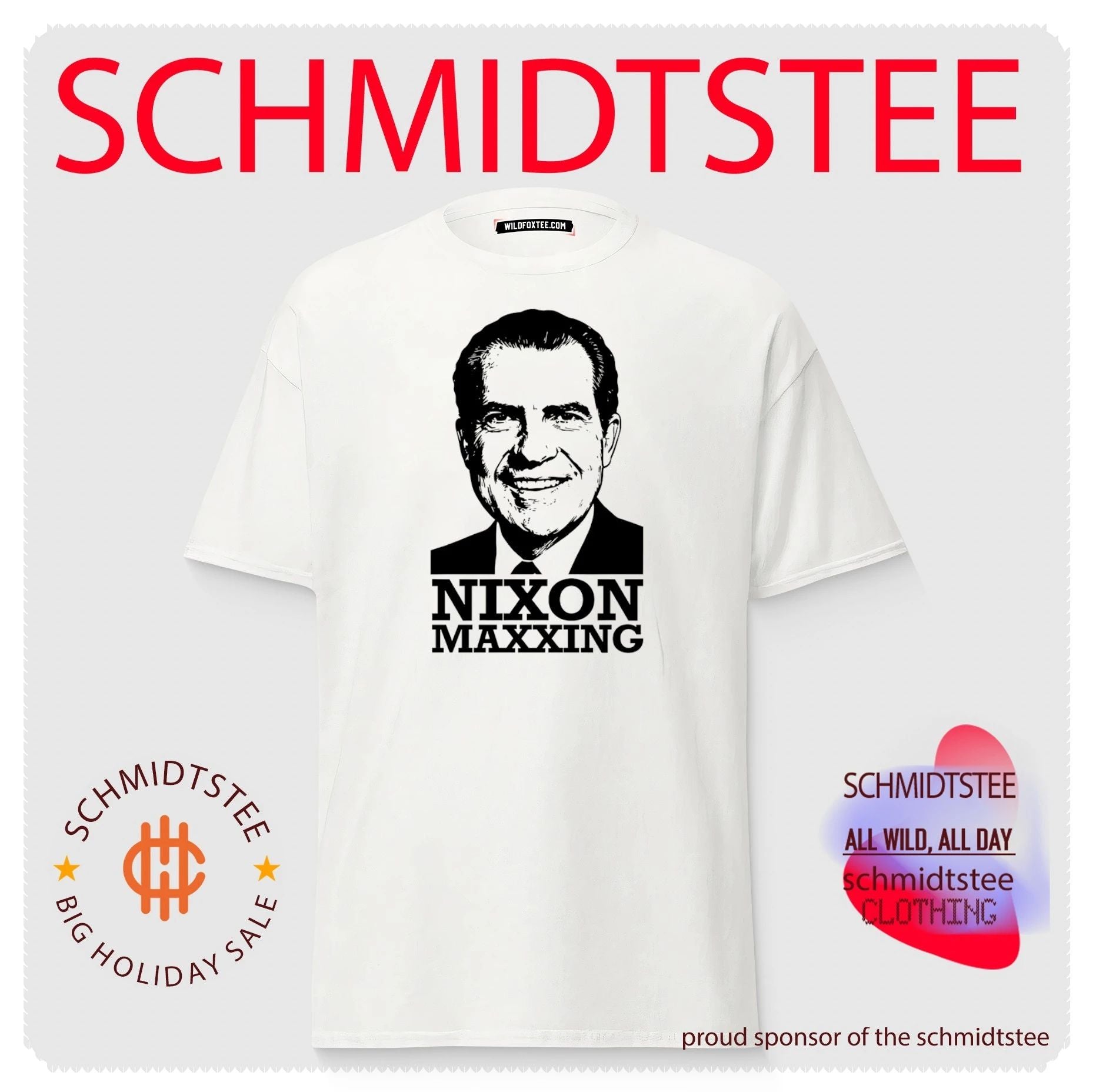 Richard Nixon Maxxing Political Meme Funny Politics shirt