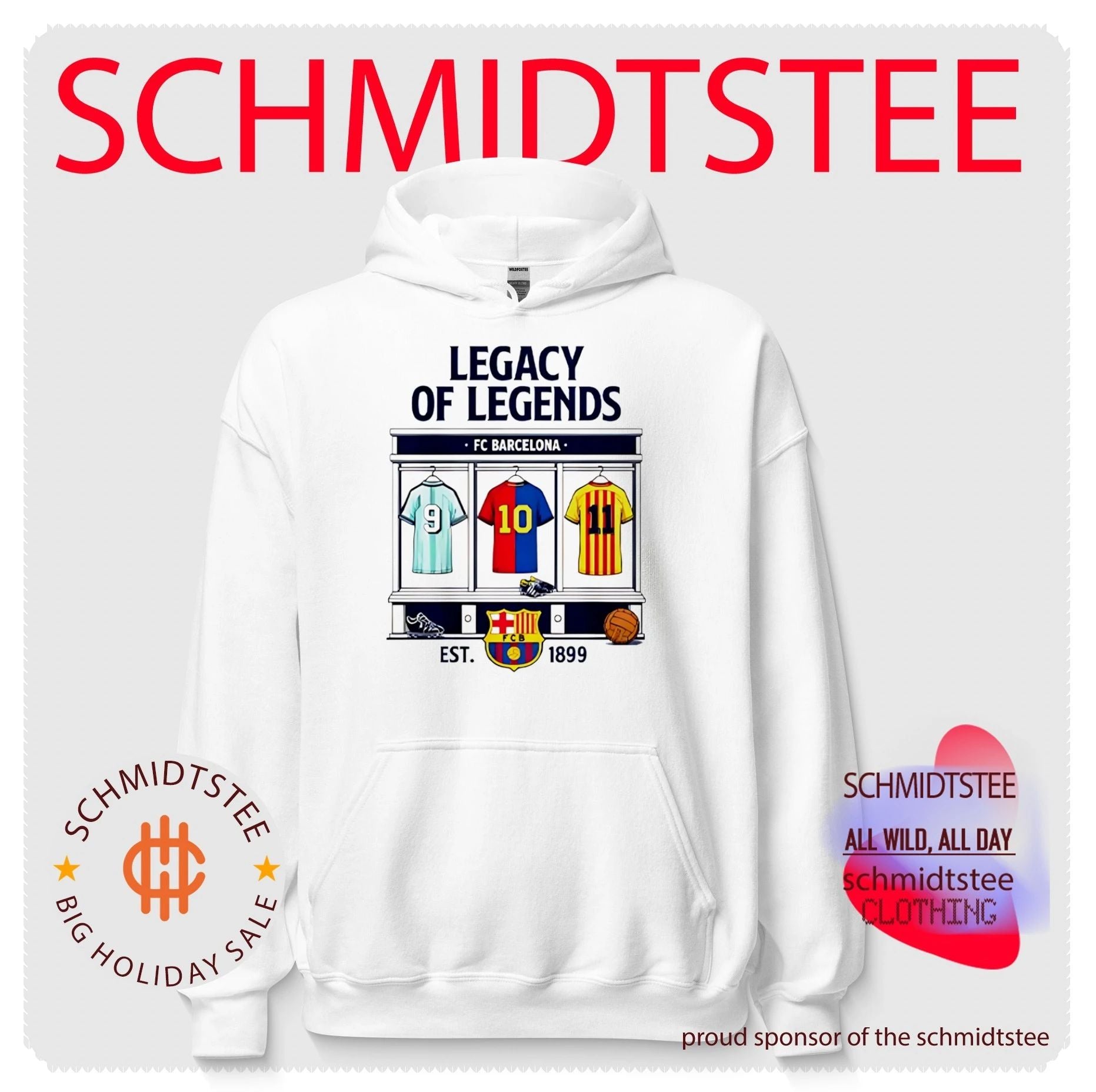 FC Barcelona Legacy Of Legends Est 1899 Shirt