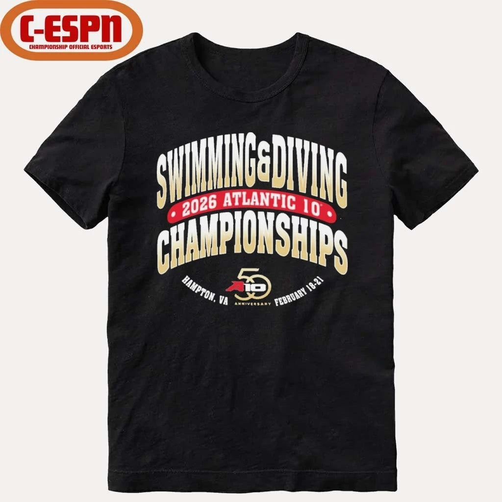 2026 A-10 Swimming & Diving Championships Shirt