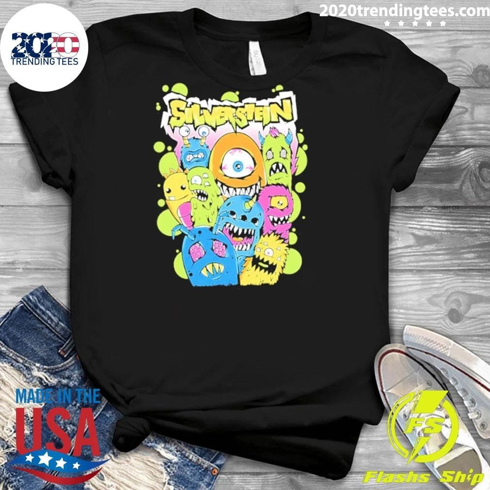 Silverstein Monsters Post-hardcore Alternative Rock Shirt