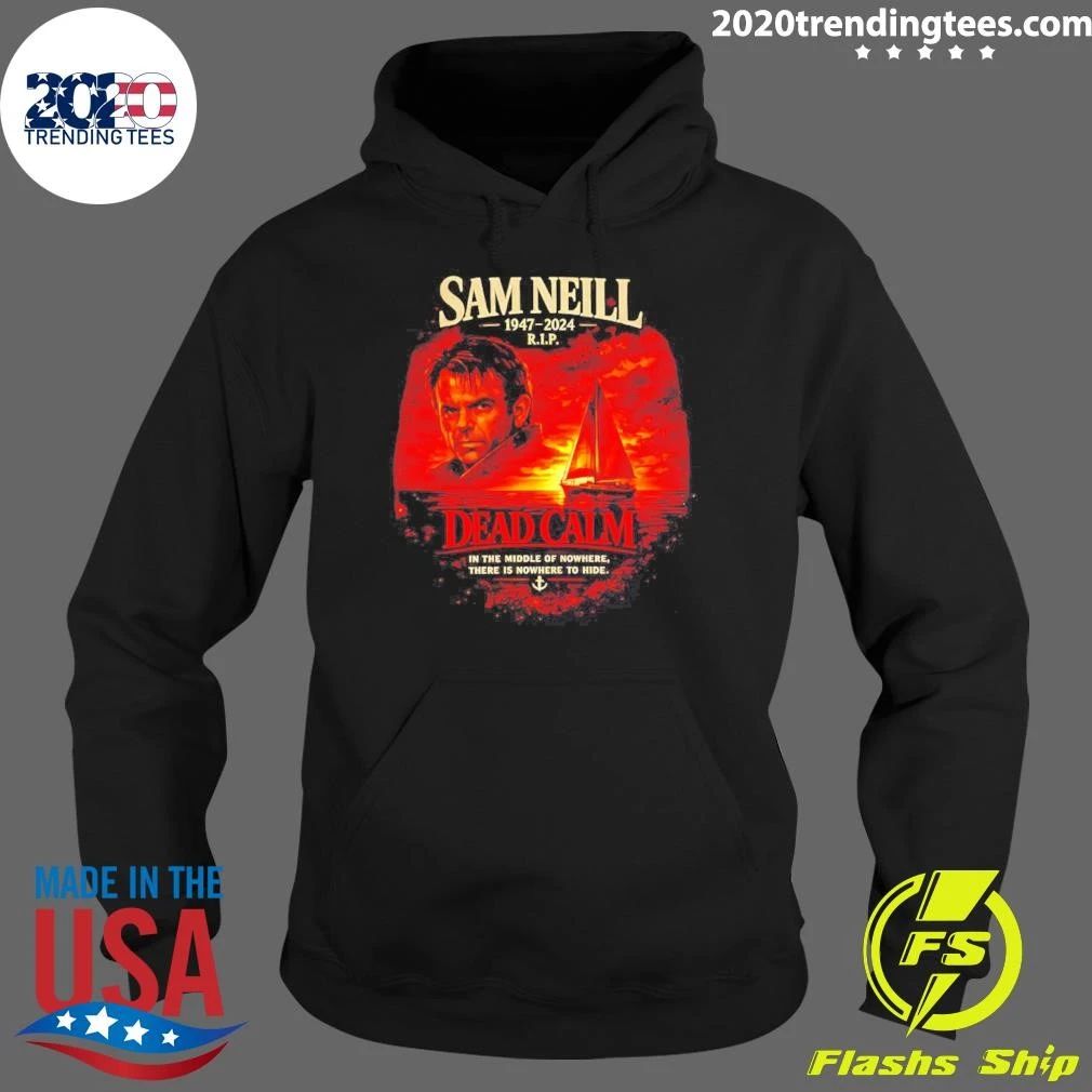 Sam Neill 1947-2024 RIP Dead Calm Tribute shirt