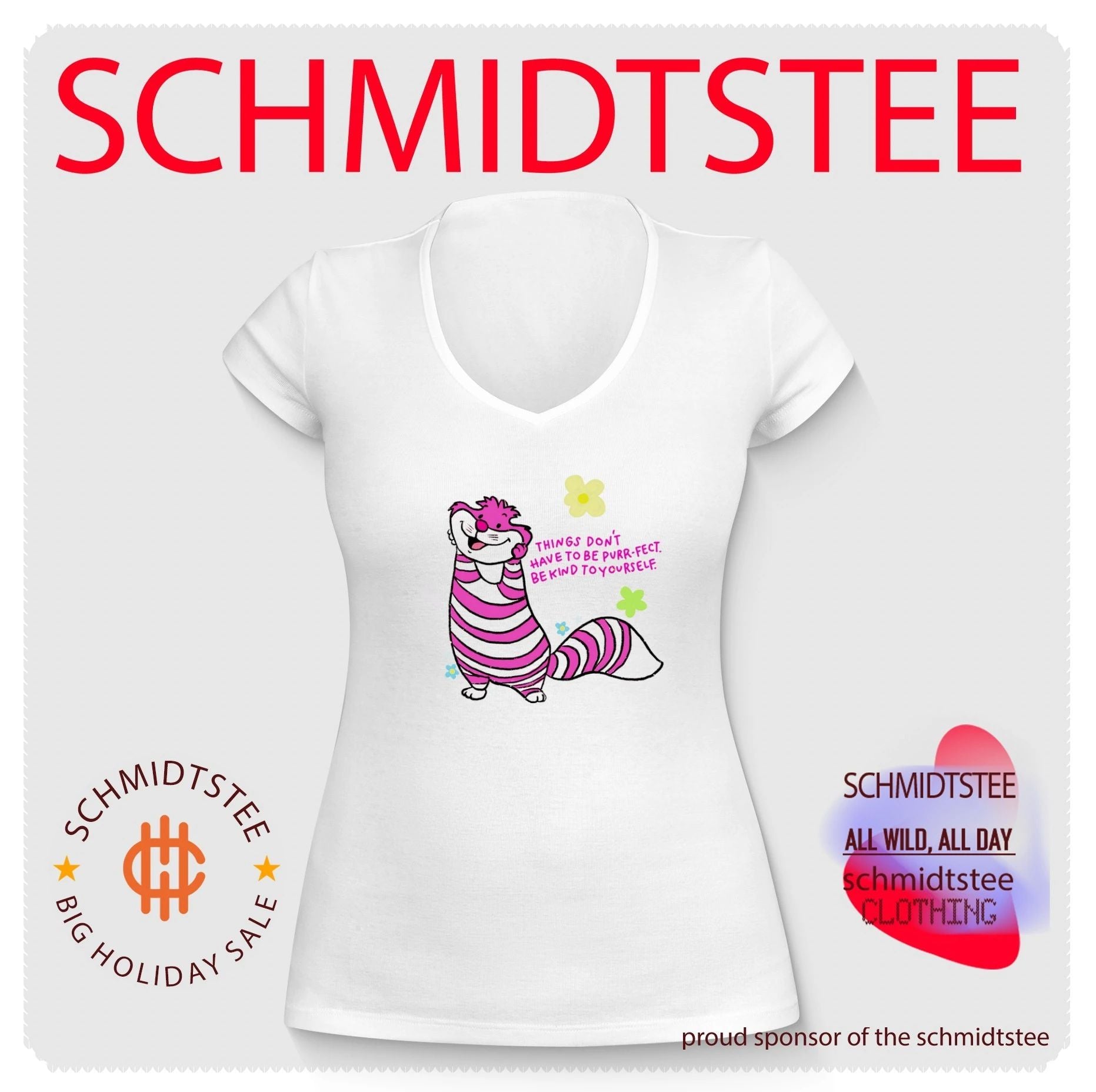 Things Don’t Have to Be Purr-fect Be Kind to Yourself shirt