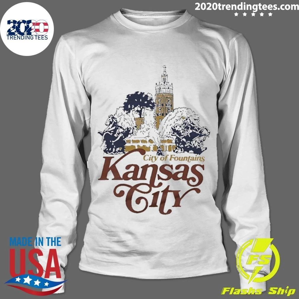 Kansas City City Of Fountains Missouri Shirt