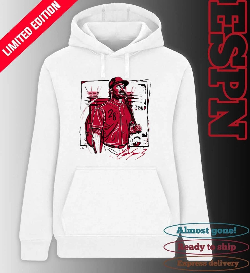 Eugenio Suarez Drip & Splatter Black White Shirt