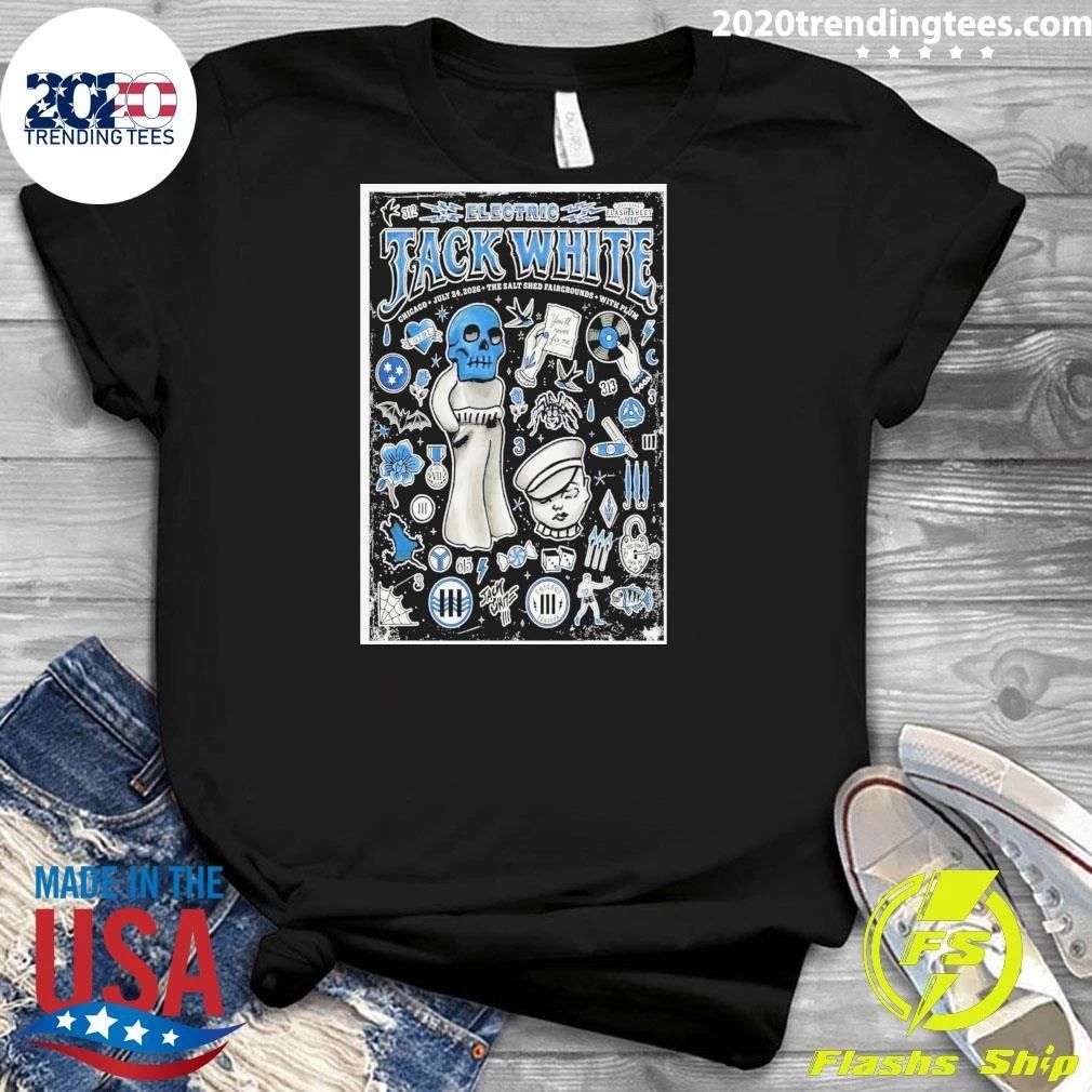 July 24 2026 Jack White Chicago Il The Salt Shed Shirt