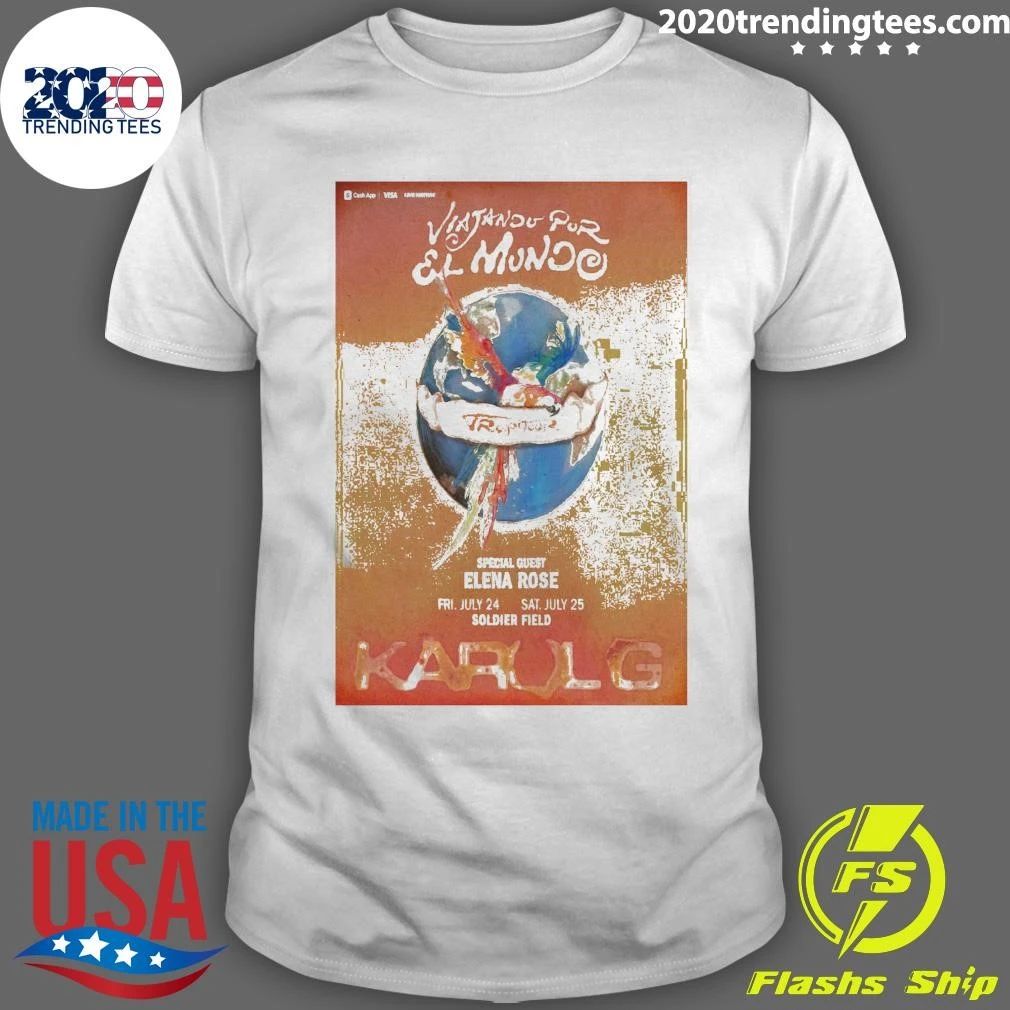 Karol G July 24-25 2026 Soldier Field, Chicago Shirt