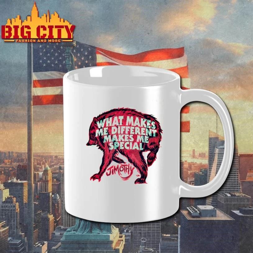 What Makes Me Different Makes Me Special Jimothy Wolf Graphic Shirt