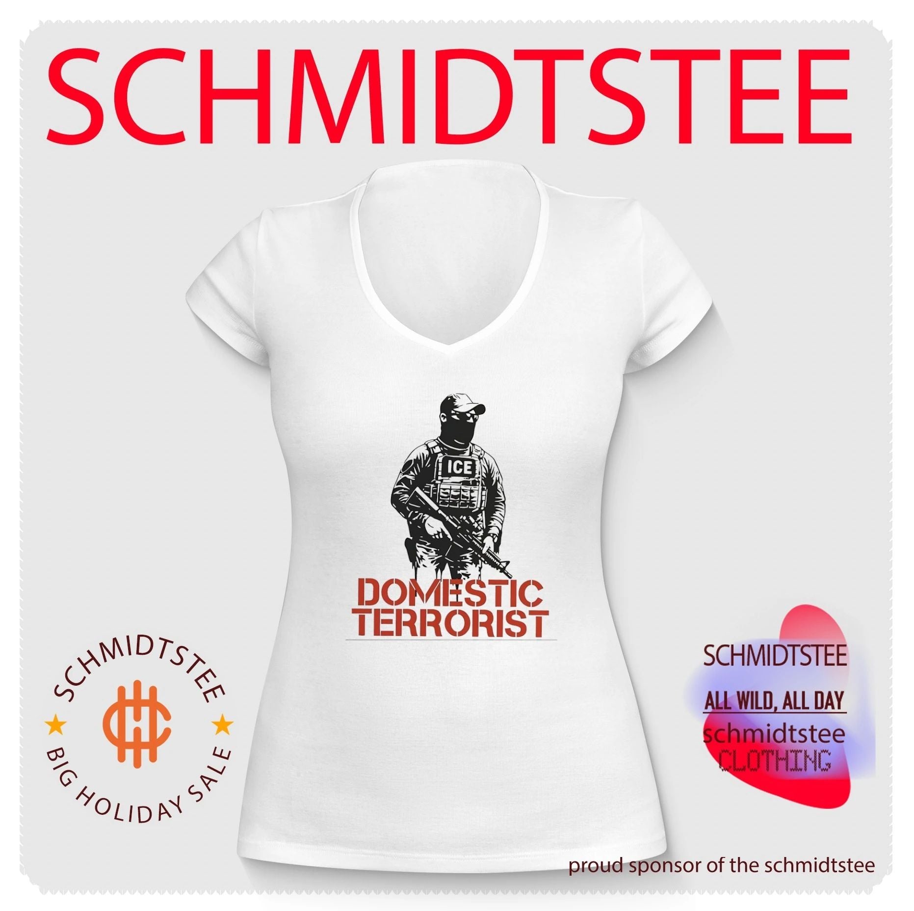 Domestic Terrorist ICE vintage shirt