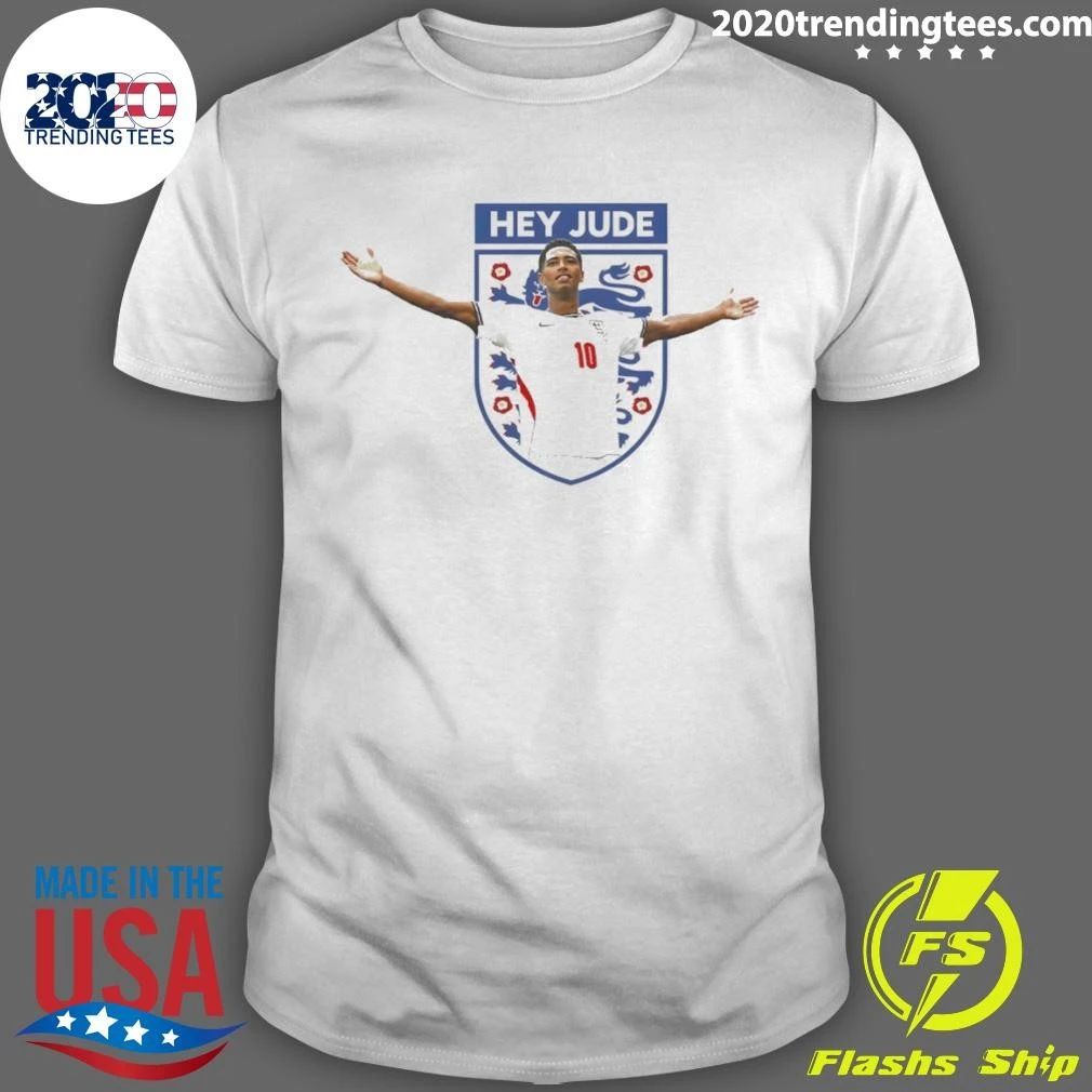 Jude Bellingham Hey Jude England Soccer Three Lions World Cup 2026 Shirt